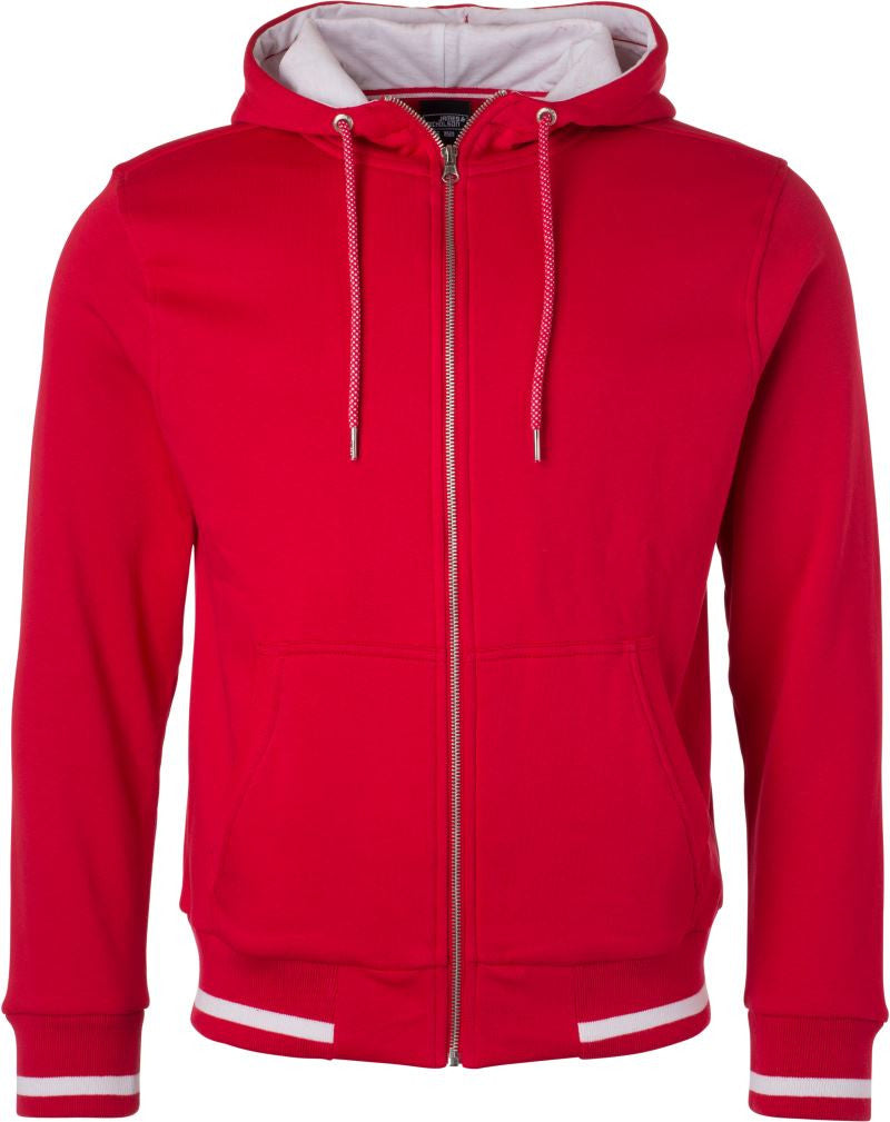 James & Nicholson | JN 776 Men's Hooded Club Sweat Jacket