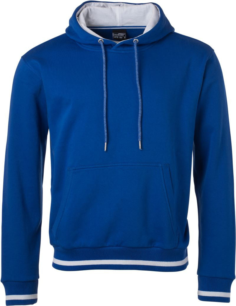 James & Nicholson | JN 778 Men's Club Hooded Sweatshirt