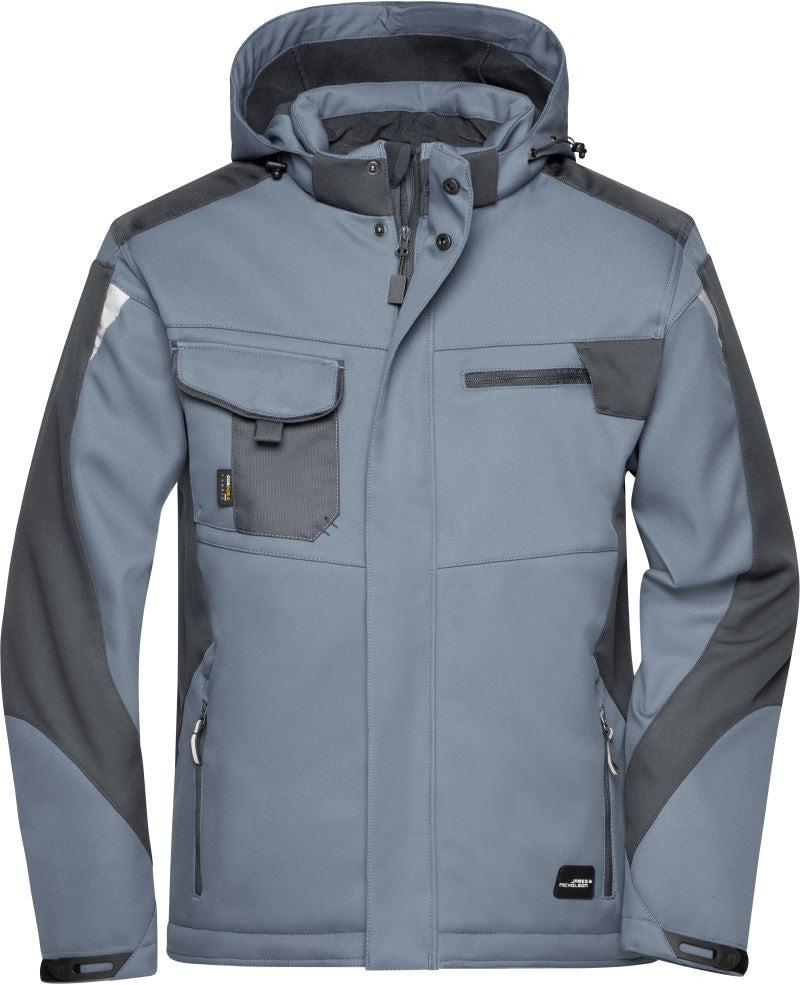 James et Nicholson | JN 824 Workwear Veste Softshell d'hiver - Strong