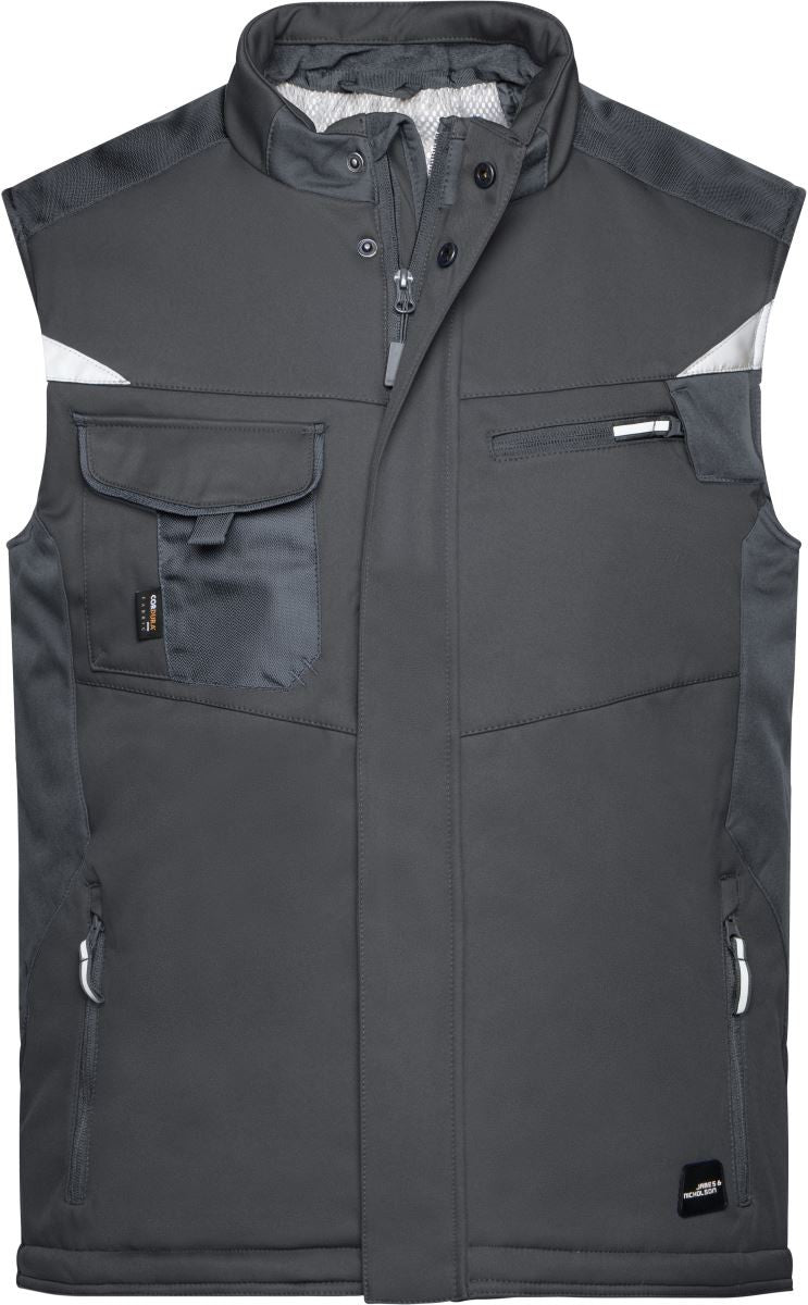 James et Nicholson | JN 825 Workwear Winter Softshell Vest - Strong