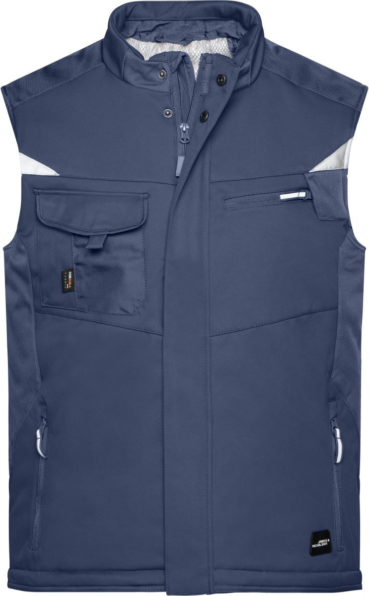 James et Nicholson | JN 825 Workwear Winter Softshell Vest - Strong