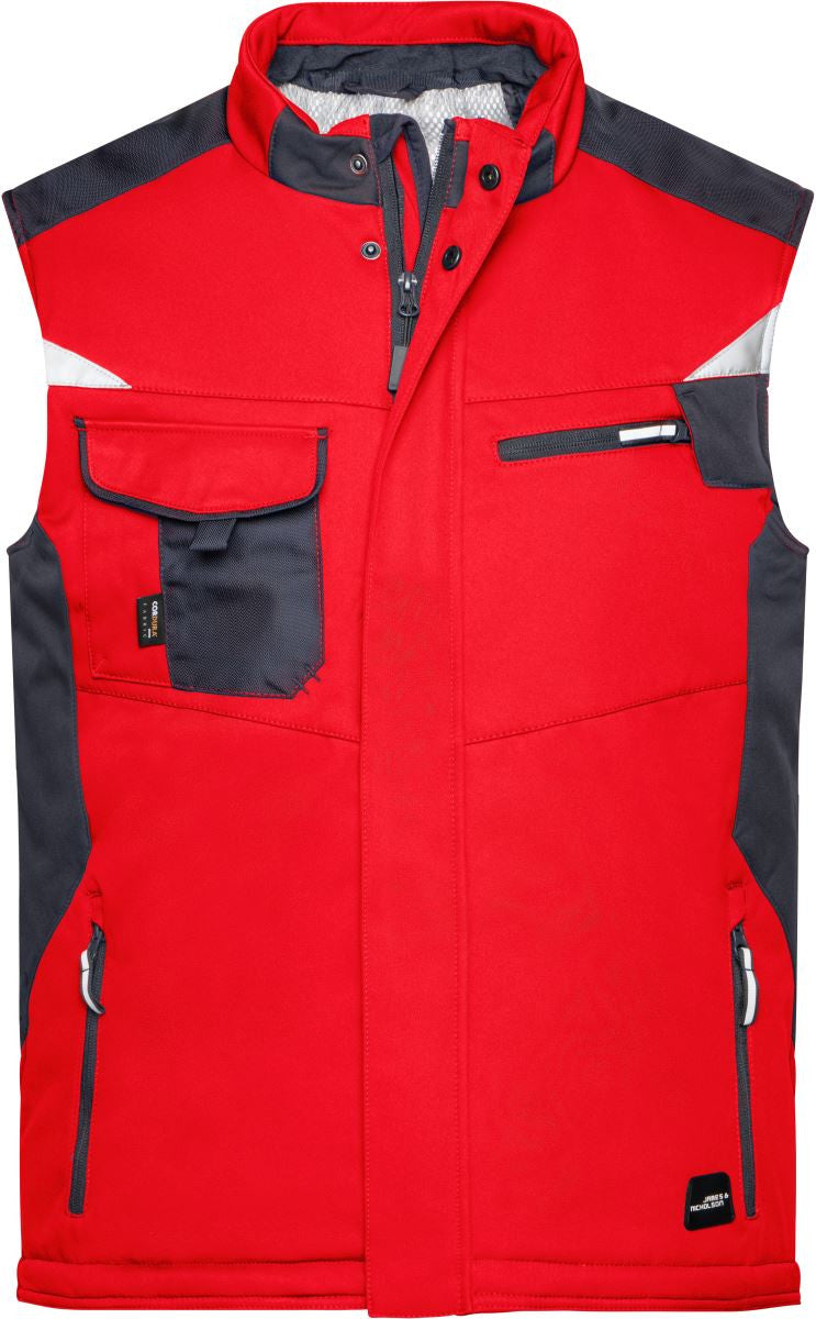 James & Nicholson | JN 825 Workwear Winter Softshell Vest - Strong