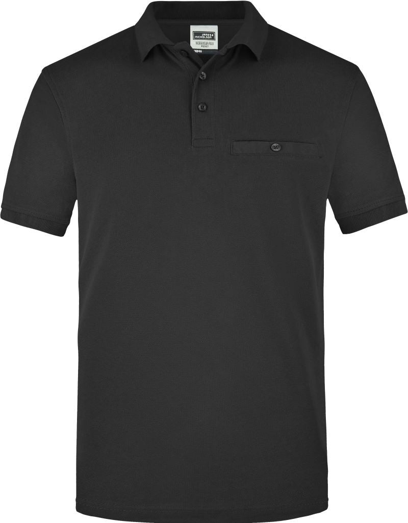 James & Nicholson | JN 846 Men's Workwear Polo with Breast Pocket