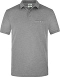 James & Nicholson | JN 846 Men's Workwear Polo with Breast Pocket