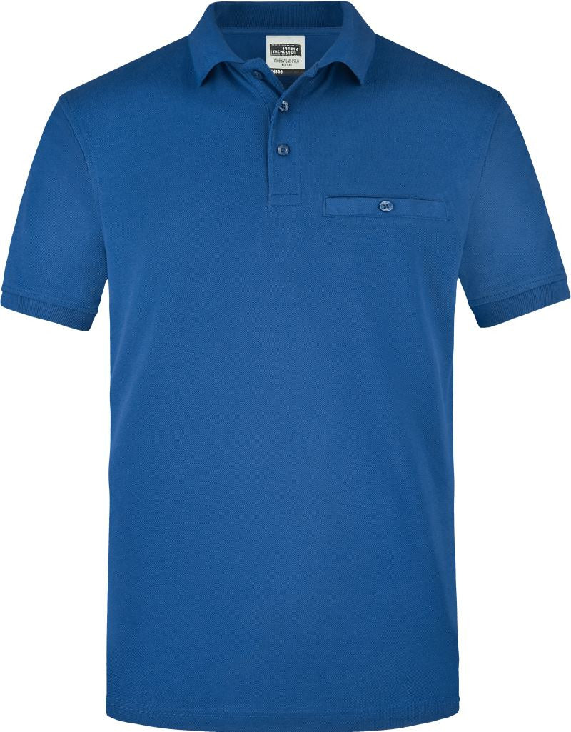 James & Nicholson | JN 846 Men's Workwear Polo with Breast Pocket