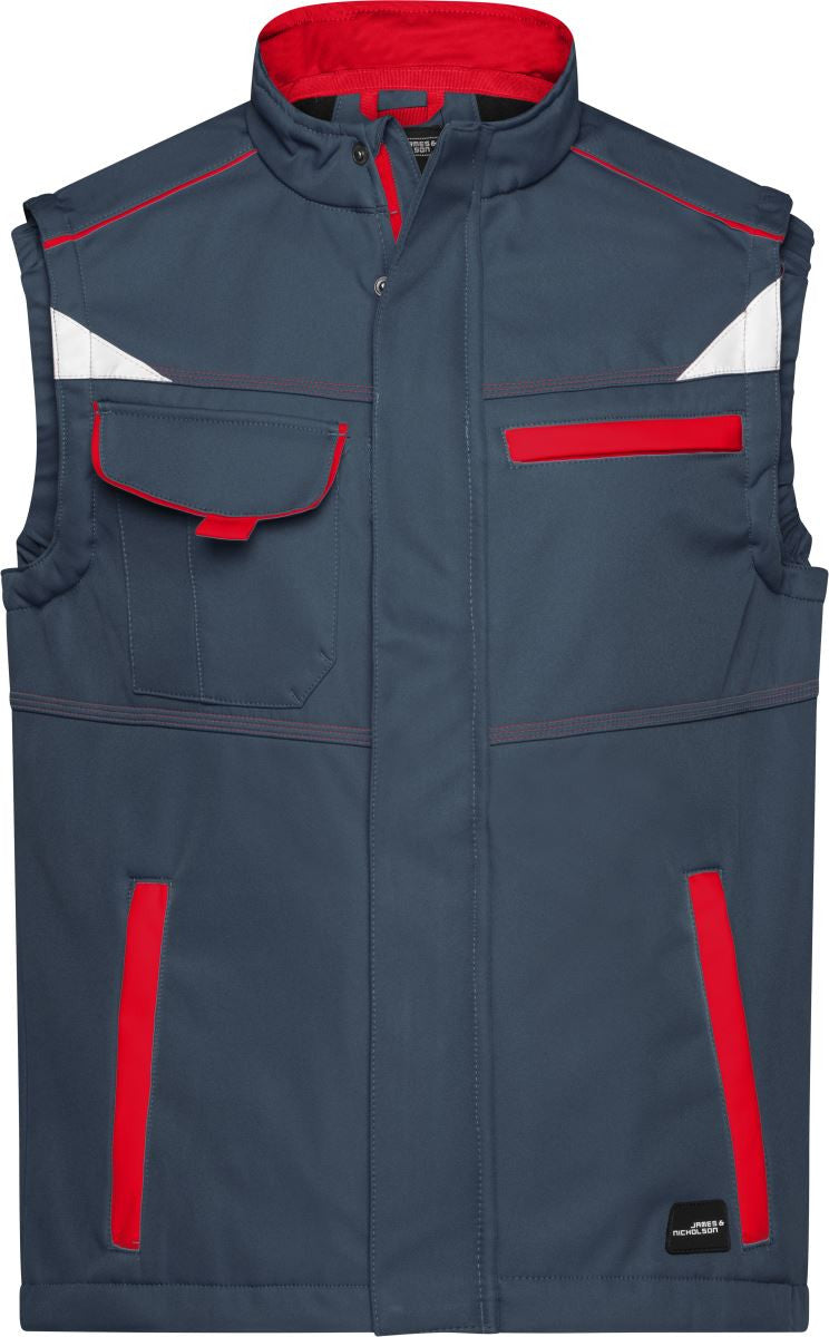 James et Nicholson | JN 852 Workwear Summer Softshell Gilet - Couleur