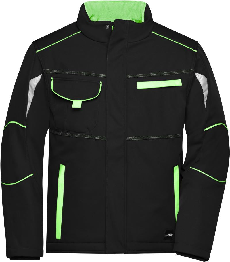 James & Nicholson | JN 853 Workwear Winter Softshell Jacket - Color