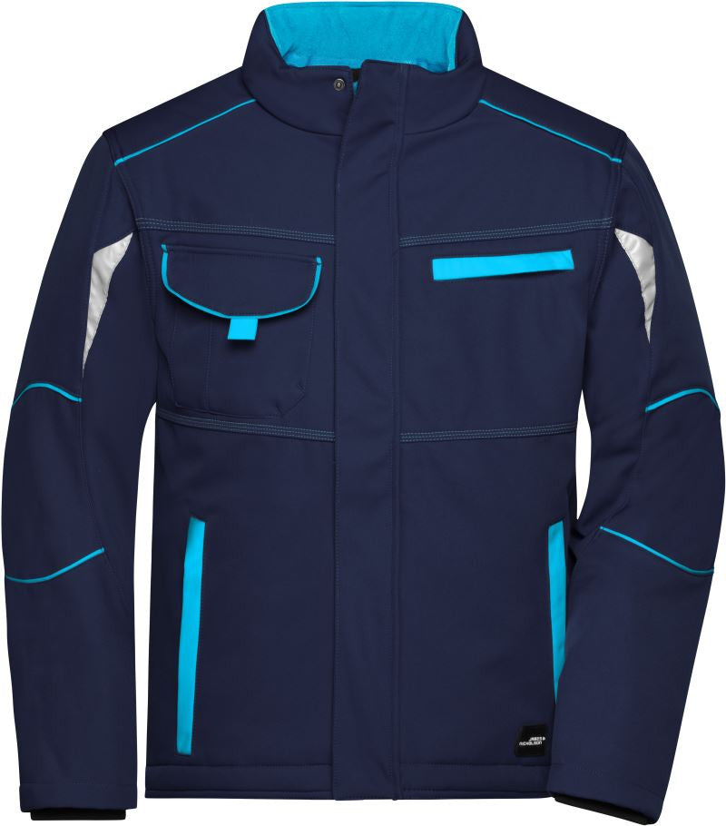 James & Nicholson | JN 853 Workwear Winter Softshell Jacket - Color