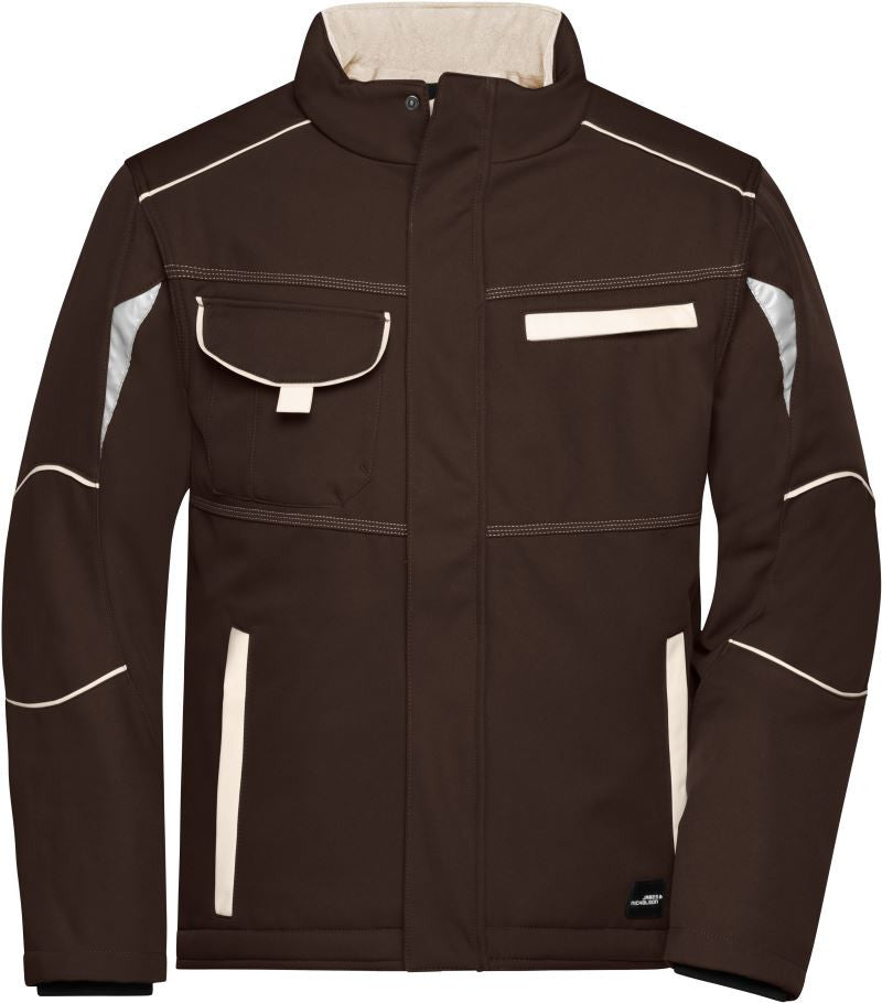 James & Nicholson | JN 853 Workwear Winter Softshell Jacket - Color