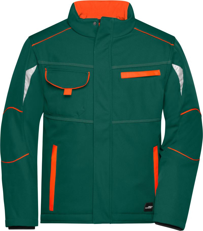 James & Nicholson | JN 853 Workwear Winter Softshell Jacket - Color