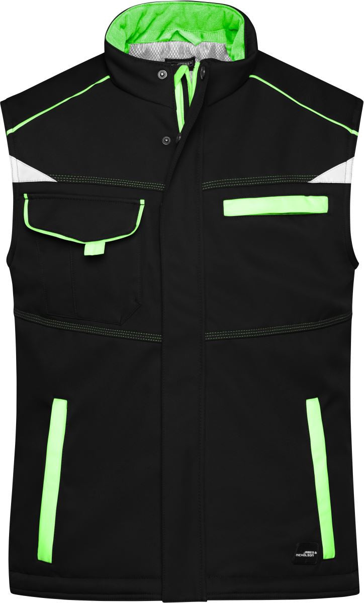 James & Nicholson | JN 854 Workwear Winter Softshell Vest - Color