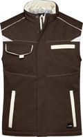 James & Nicholson | JN 854 Workwear Winter Softshell Vest - Color