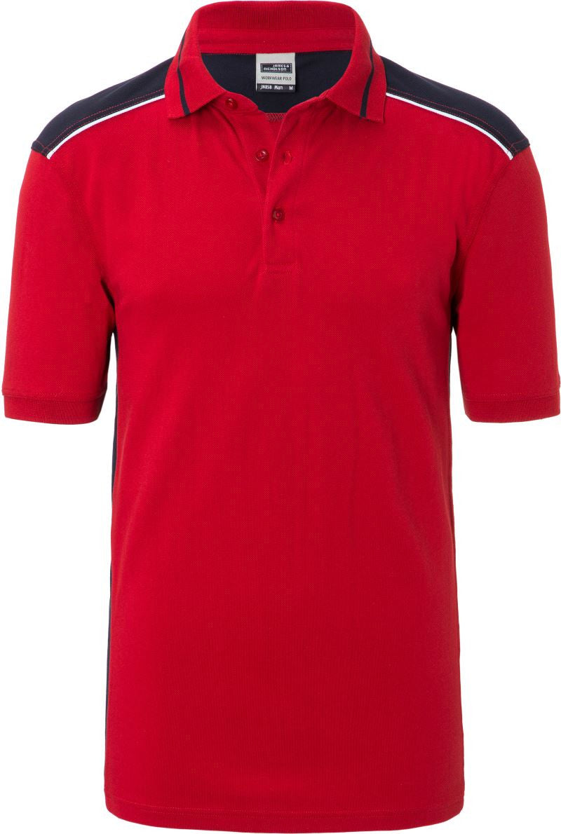 James & Nicholson | JN 858 Men's Workwear Piqué Polo - Color