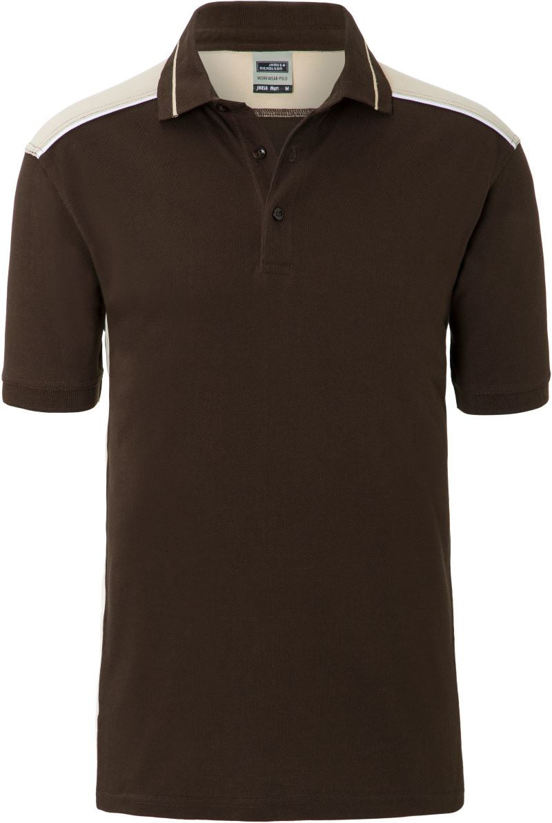 James et Nicholson | JN 858 Polo workwear piqué homme couleur