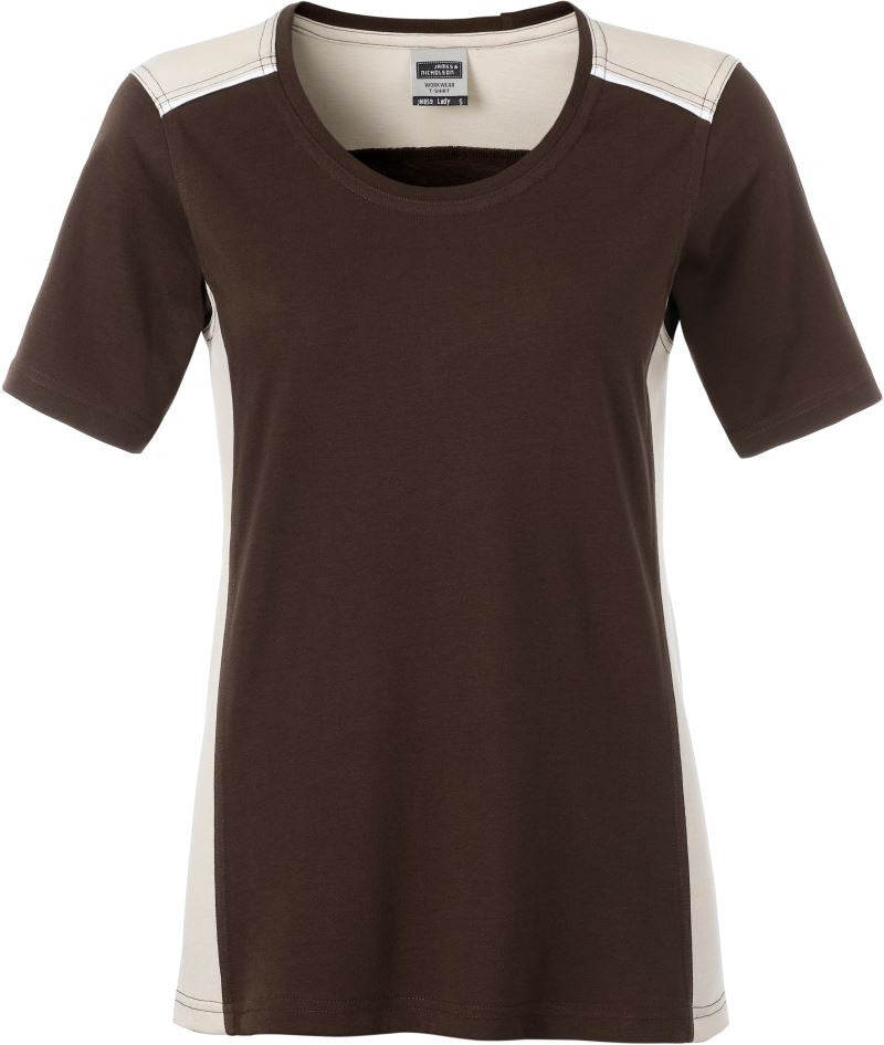 James et Nicholson | JN 859 T-shirt de travail pour femme - Couleur