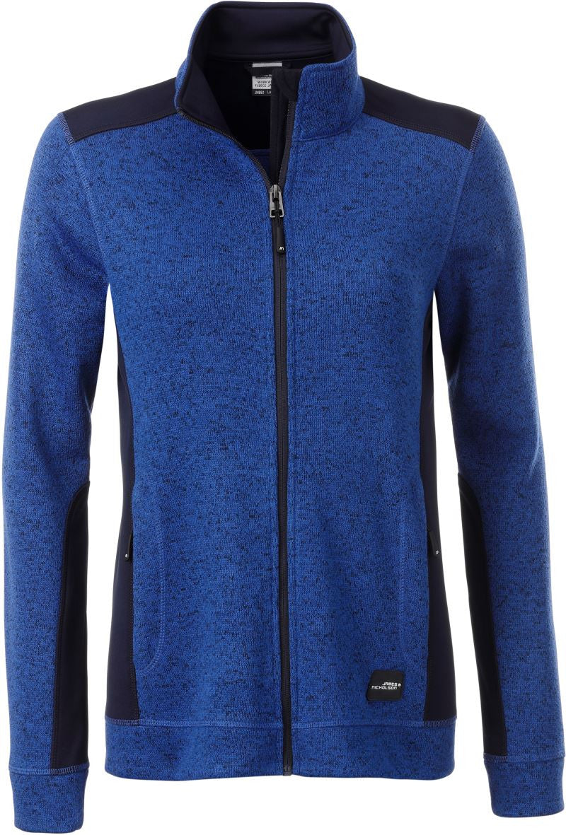 James & Nicholson | JN 861 Ladies' Workwear Knitted Fleece Jacket - Strong