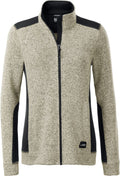 James & Nicholson | JN 861 Ladies' Workwear Knitted Fleece Jacket - Strong