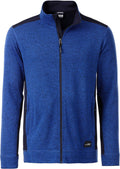 James & Nicholson | JN 862 Men's Workwear Knitted Fleece Jacket - Strong