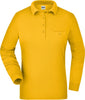 James & Nicholson | JN 865 Ladies' Workwear Polo, Breast Pocket, long-sleeve