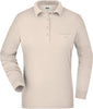 James & Nicholson | JN 865 Ladies' Workwear Polo, Breast Pocket, long-sleeve