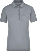 James & Nicholson | JN 867 Ladies' Workwear Polo with Breast Pocket