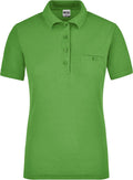 James & Nicholson | JN 867 Ladies' Workwear Polo with Breast Pocket