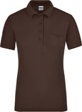 James & Nicholson | JN 867 Ladies' Workwear Polo with Breast Pocket