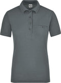 James & Nicholson | JN 867 Ladies' Workwear Polo with Breast Pocket