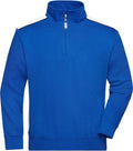 James et Nicholson | JN 868 Workwear Pull 1/2 Zip - Couleur