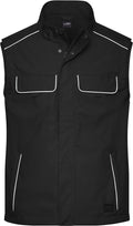 James & Nicholson | JN 881 Workwear Softshell light Vest - Solid