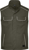 James & Nicholson | JN 881 Workwear Softshell light Vest - Solid