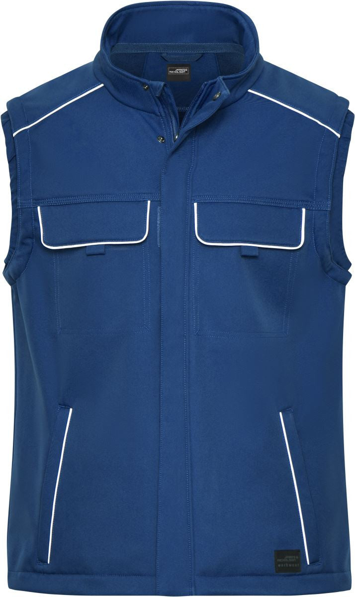 James & Nicholson | JN 883 Workwear Softshell Vest - Solid