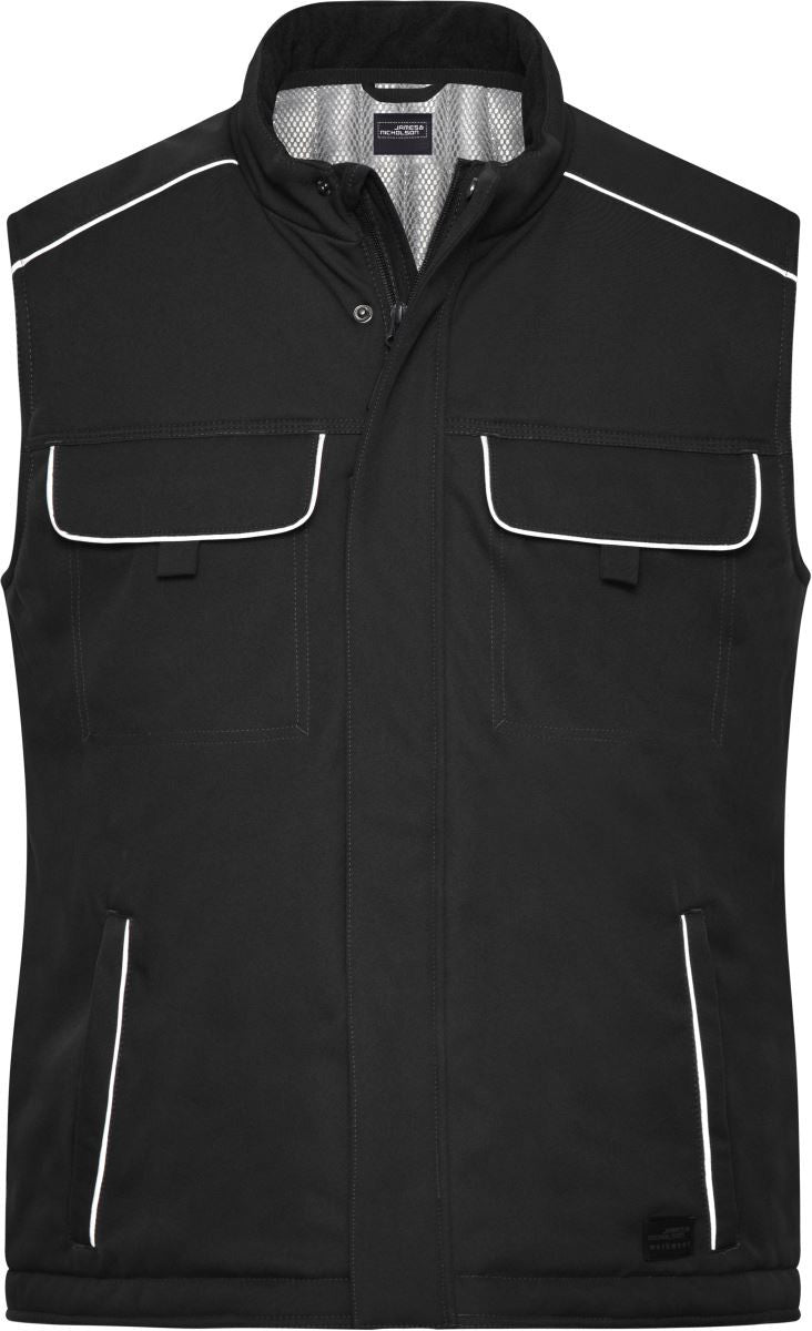 James et Nicholson | Gilet matelassé Softshell JN 885 Workwear uni