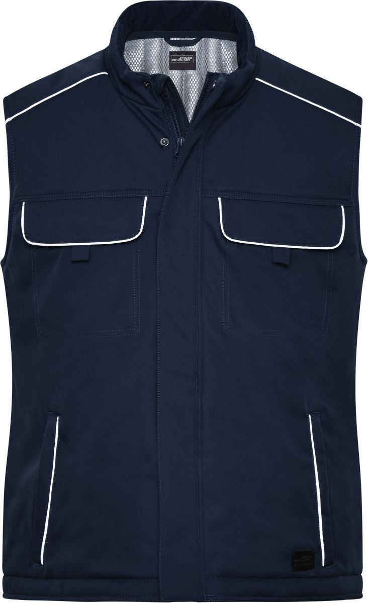 James et Nicholson | Gilet matelassé Softshell JN 885 Workwear uni