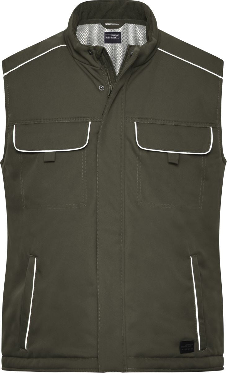 James et Nicholson | Gilet matelassé Softshell JN 885 Workwear uni
