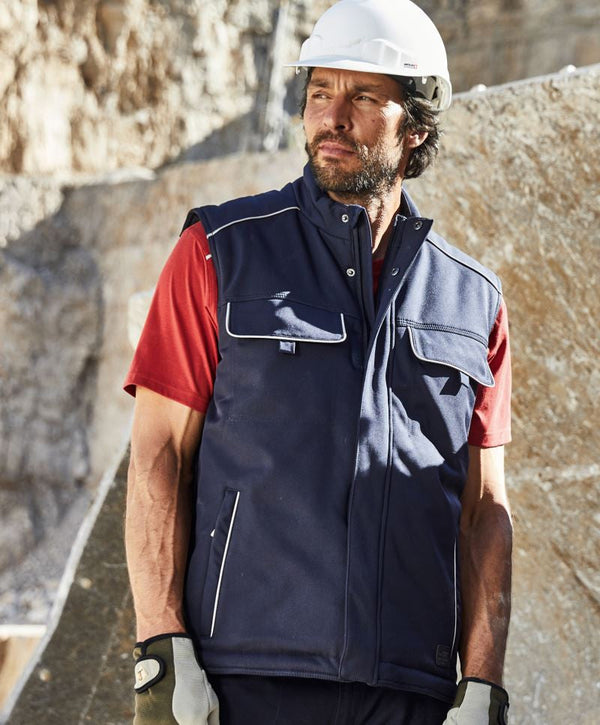 James et Nicholson | Gilet matelassé Softshell JN 885 Workwear uni