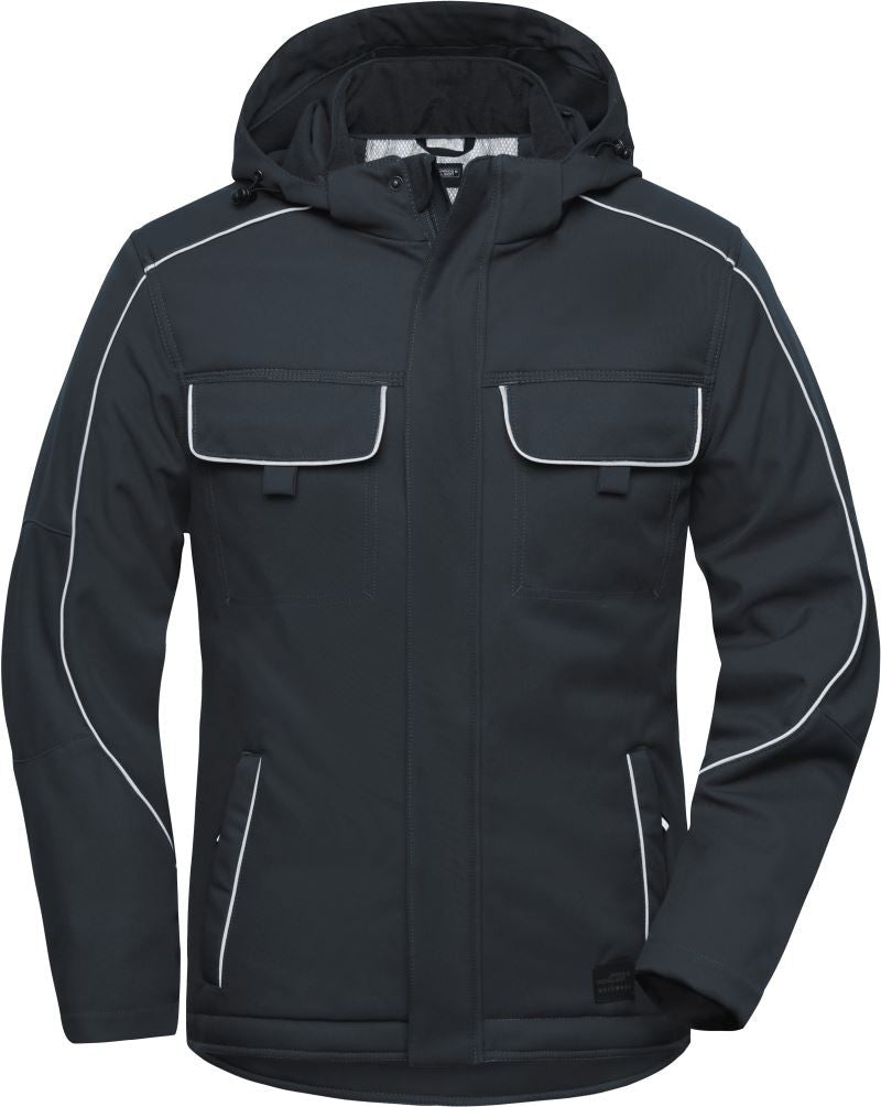 James et Nicholson | JN 886 Workwear Veste matelassée softshell uni