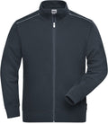 James & Nicholson | JN 894 Men's Workwear Sweat Jacket - Solid