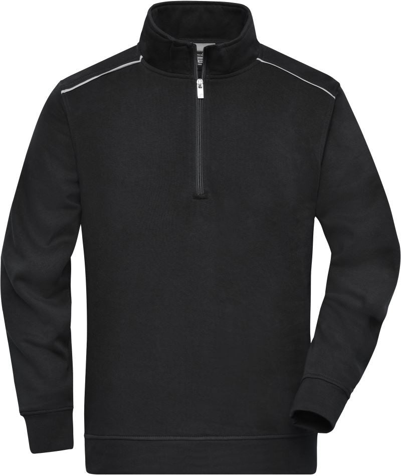 James et Nicholson | JN 895 Workwear Pull 1/2 Zip - Uni