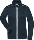 James & Nicholson | JN 897 Ladies' Workwear Knitted Fleece Jacket - Solid