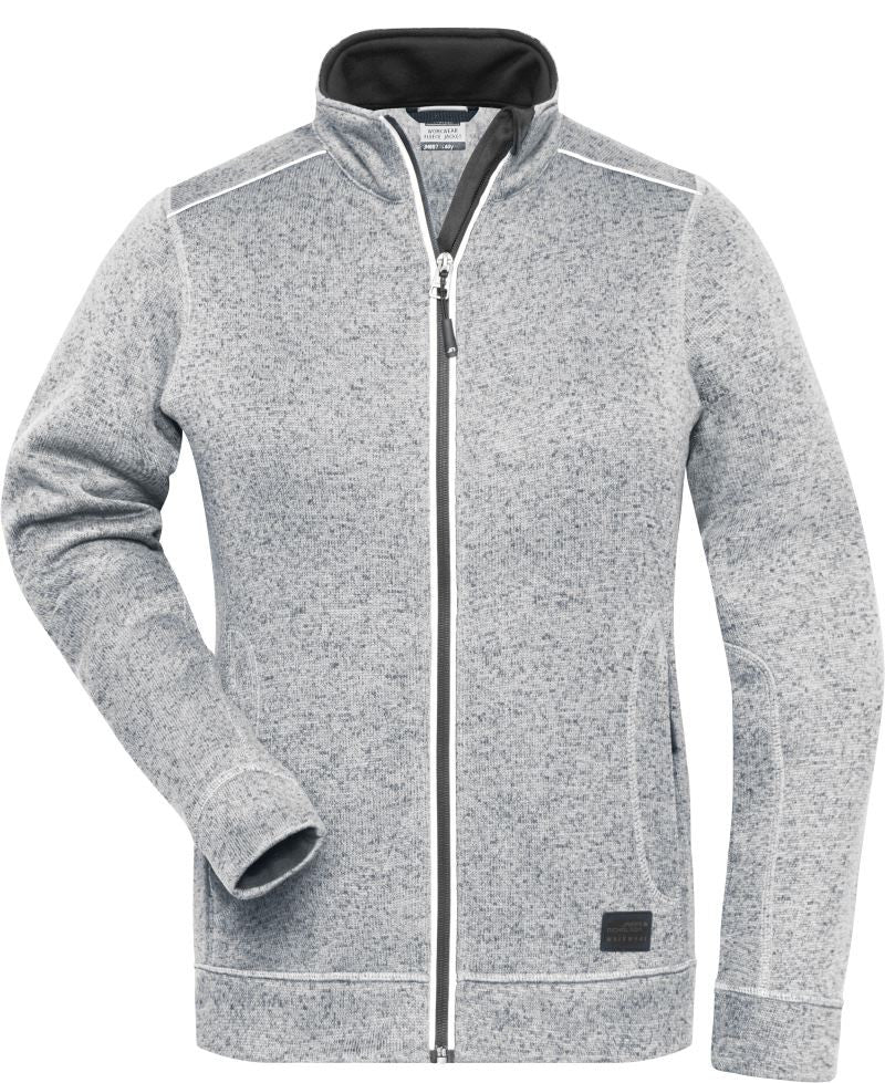 James et Nicholson | JN 897 Veste polaire tricotée workwear femme uni