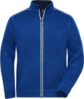 James & Nicholson | JN 898 Men's Workwear Knitted Fleece Jacket - Solid