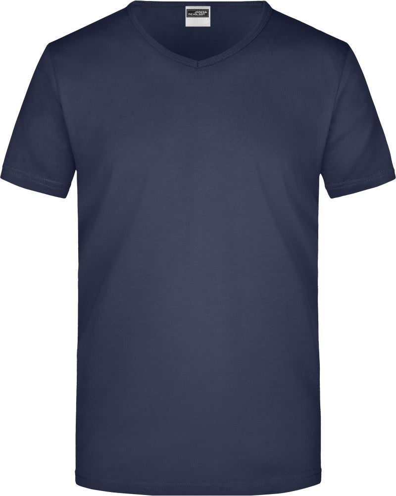 James et Nicholson | JN 912 T-shirt ajusté à col en V pour homme