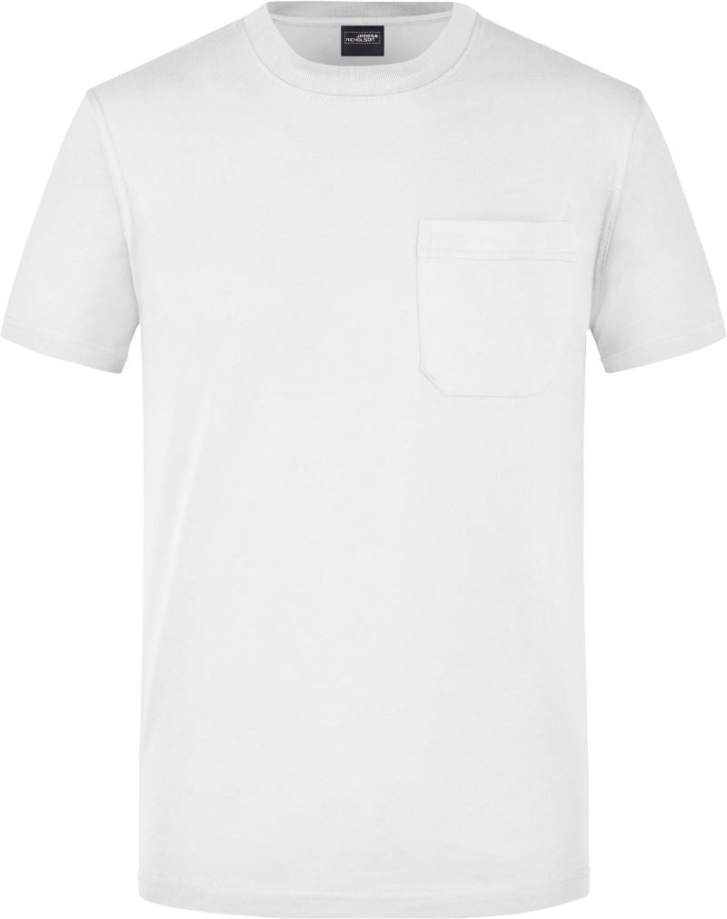 James et Nicholson | JN 920 T-shirt homme avec poche poitrine