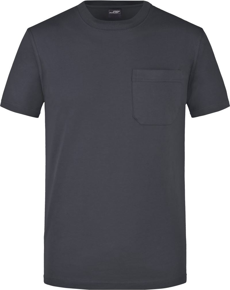 James & Nicholson | JN 920 Men's T-Shirt with Breast Pocket