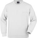 James & Nicholson | JN 924 Sweater with Breast Pocket