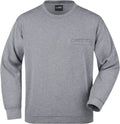 James & Nicholson | JN 924 Sweater with Breast Pocket