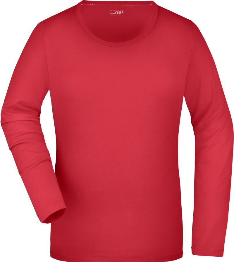 James & Nicholson | JN 927 Ladies' Stretch T-Shirt long-sleeve