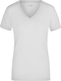 James & Nicholson | JN 928 Ladies' Stretch V-Neck T-Shirt