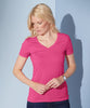 James et Nicholson | JN 928 T-shirt extensible à col en V pour femme